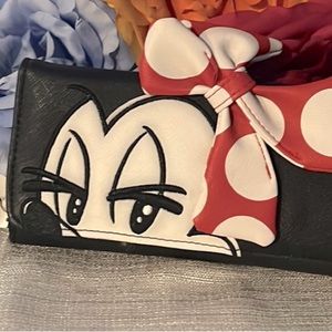 Disney Parks Loungefly Minnie Mouse Wallet